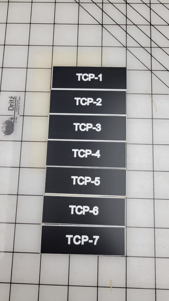 engraved tags
